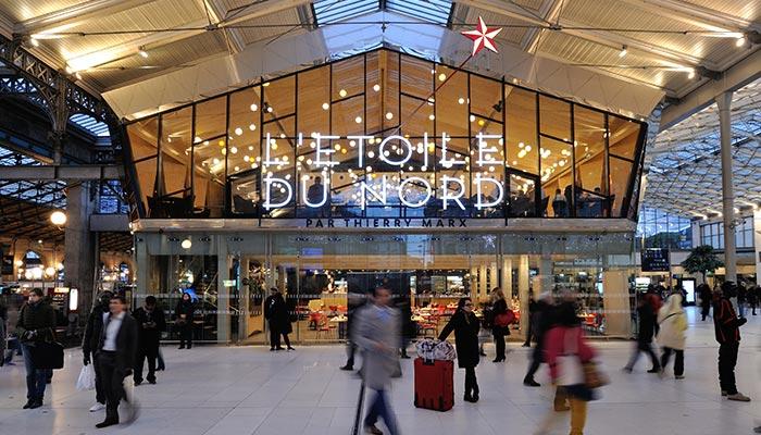 Etoile du Nord restaurant by Thierry Max at Paris Gare du Nord